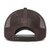 Caterpillar Men's Raised Logo Hats with Embroidered Front and Contrast