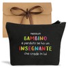 Italian Leaving Gift Linen Bag with Zip Nursery Teacher Gift