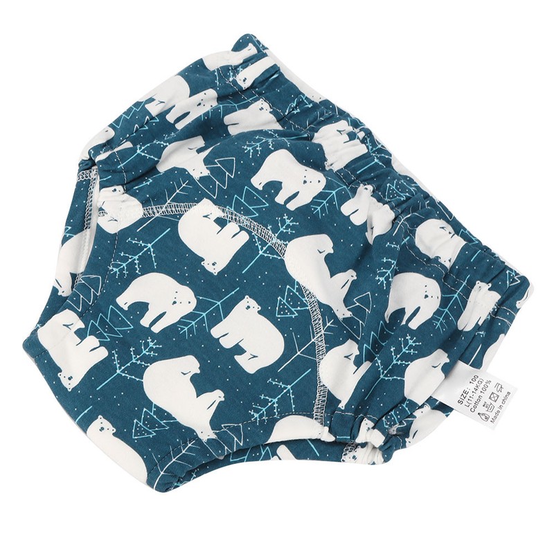 2pcs Baby Pee Potty Training Pants Infant Cotton Training Underwears