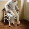 FiueStur Adjustable Toilet Safety Rails for Elderly Sturdy Support Frame