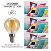 E14 4W G45 LED Globe Filament Bulb Dimmable Edison Filament