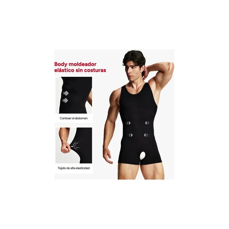 Nebility Body Moldeador Faja Completa Compresión Para Hombre