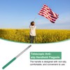M METERXITY 4-Pack 3.94Ft/1.2M Telescopic Handheld Flagpoles, Telescopic Flag Pole