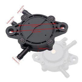 Taiss 4PCS 491922 808492 Fuel Pump,Suitable for 49040-7001 16700-Z0J-003 GX610 GX620 691034 808656 808281 Fuel Pump Lawn Mower Outdoor Garden Lawn