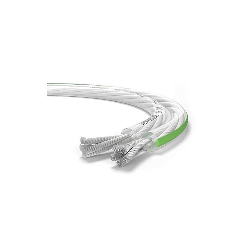 Oehlbach Silverline SP Stainless Steel Mini Reel Speaker Cable Silver-Coated