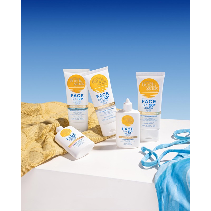Bondi Sands Daily Moisturising Face SPF 50+ Everyday Fluid 50ml