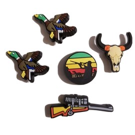 Unbranded Hunters - Hunting Season! 5PC Shoe Charm Set! NEW! Croc Compatible!