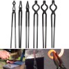 unbranded Blacksmith Tongs Forging Tools Set Knife Making Tongs Set