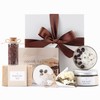 LaurGifts Birthday Gift for Women Coffee Scented Basket Set Box