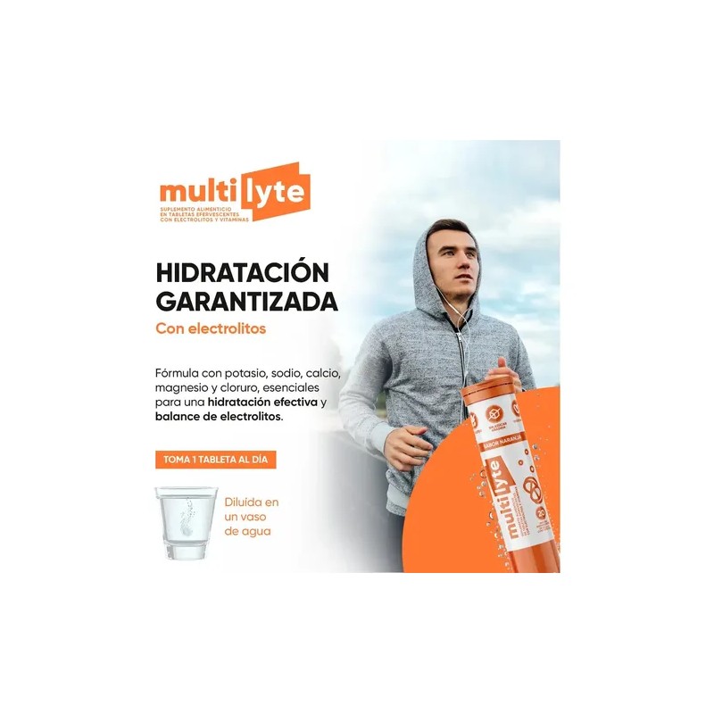 Electrolitos Con Magnesio, Minerales y Potasio | Hidratación | Multilyte