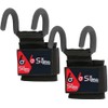 Weight Lifting Hooks Heavy Duty Straps Neoprene Padded Wrist Wraps