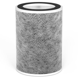 True HEPA Replacement Filter for Shark Clean Sense HP200 HP201 HP202 HP200C HP232 HP301 HP302 HC502 UA205 AP1000 Air Cleaner Purifier Max, Part # HE2FKBASMB HE2FKBAS HE2FKPET HE2FKPRO, 1 Pack
