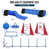 Dog Agility Course Backyard Set, Dog Agility Equipment, Portable Agility
