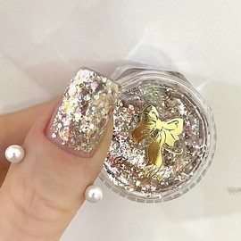 11 types of spangle glitter mixed glitter mixed glitter heart star moon mixed snowflake spangle mixed glitter - 14 6ea