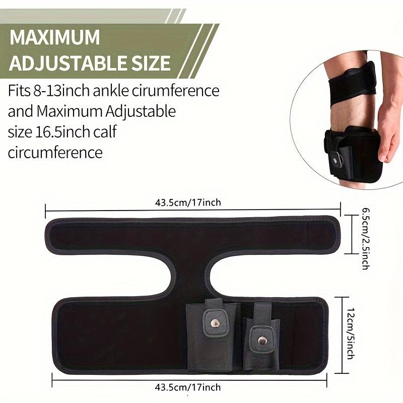 Ultimate Ankle Holster with Calf Strap for Concealed Carrying Neoprene