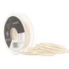 Berisfords Gold Edge Satin Ribbon, Bridal White, 7 mm