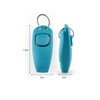SEIWEI 2 in 1 Dog Puppy Clicker and Whistle Training,
