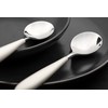 Grunwerg 2DF650W Dessert Forks, 18/10 Stainless Steel, White