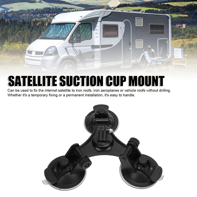 Tissting Starlink Gen 3 Suction Cup Mount, Triangle RV Roof