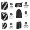 Joyoldelf Compression Suitcase Oragnizer Set - 7-Piece Compression Packing Cubes,