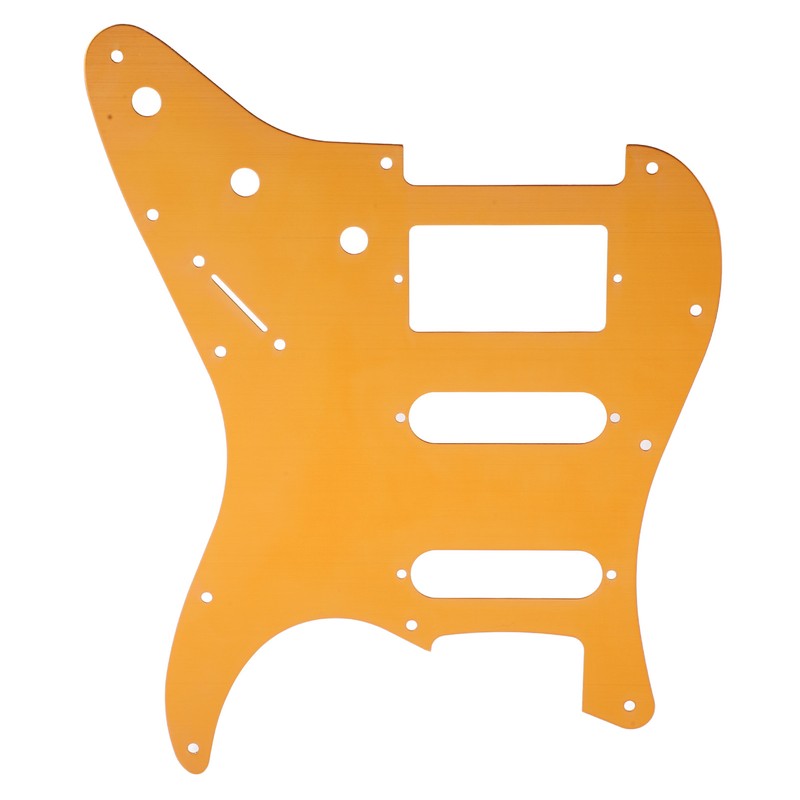 SSH Guitar Pick Guard Aluminum Alloy Orange Electric Guitar Pickguard