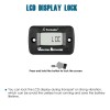 Runleader Digital Wireless Vibration Hour Meter JOB Timer Maintenance Reminder