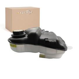 Yezoauto Upgraded Front Pressurized Coolant Reservoir for Ford F-250 F-350 F-450 F-550 Super Duty 5.4L 6.0L 6.8L 7.3L 2003-2007 / Excursion 5.4L 6.0L 6.8L 7.3L 00-05 OE# 3C3Z8A080AE 6C3Z8A080B 603-217
