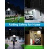 400LED Solar Lights Outdoor,3 Modes & Remote Control Motion Sensor