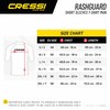 Cressi Men's Lycra Skin Short Sleeve Rash Guard UV Sun