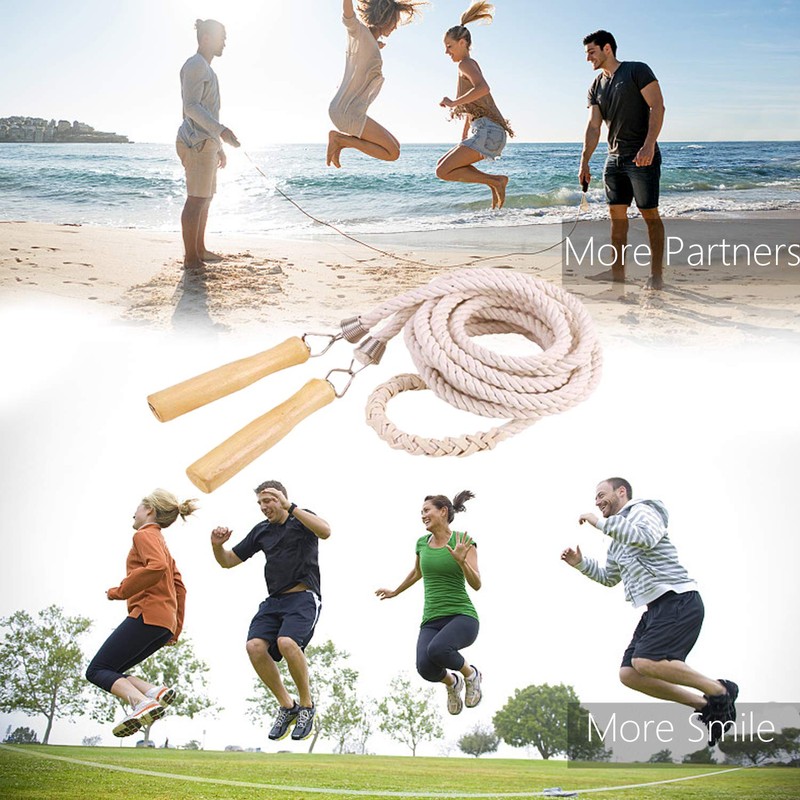 (10 m/32.8ft long jump ropes) - Leadfan Double Dutch Jump