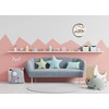 CreaDesign, WU-10-1088 Analogue Children's Room Radio-Controlled Clock with Customisable Name,