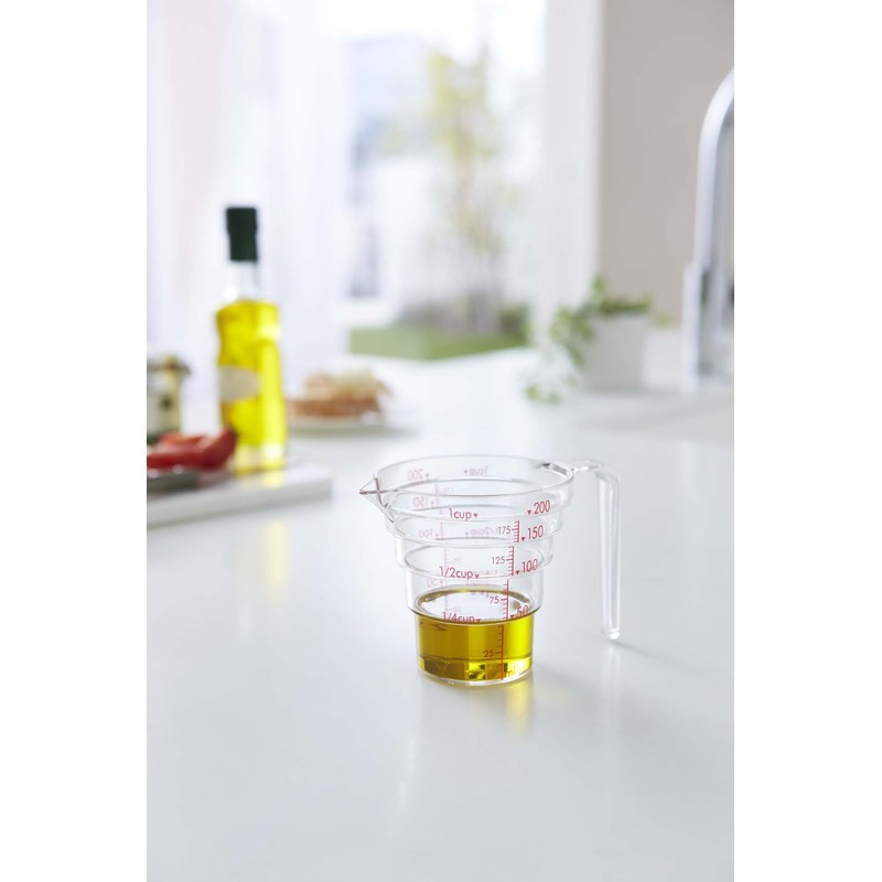 Yamazaki Industries 2697 Tiered Measuring Cup, 7.8 fl oz (200