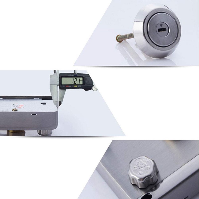 External Door Lock, Night Latch External Door Lock Stainless Steel