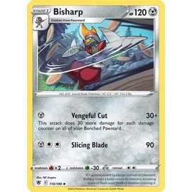 Bisharp - 116/189 - Uncommon - Reverse Holo - Sword & Shield - Astral Radiance