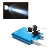Surgical portable LED head light lamp for loupes Blue