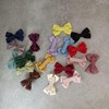 Fesanla Hair Ornament, Ribbon, Hair Clip, Small Bow, Set of