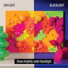 FolkArt, Color Shift Blacklight Acrylic Paint, Neon Green