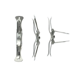 HBC Clip On Bow-Tie Hardware Fasteners - 24 Pack