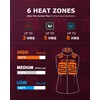 Venustas Women's Fleece Heated Vest with Battery, Lightweight Electric Heated