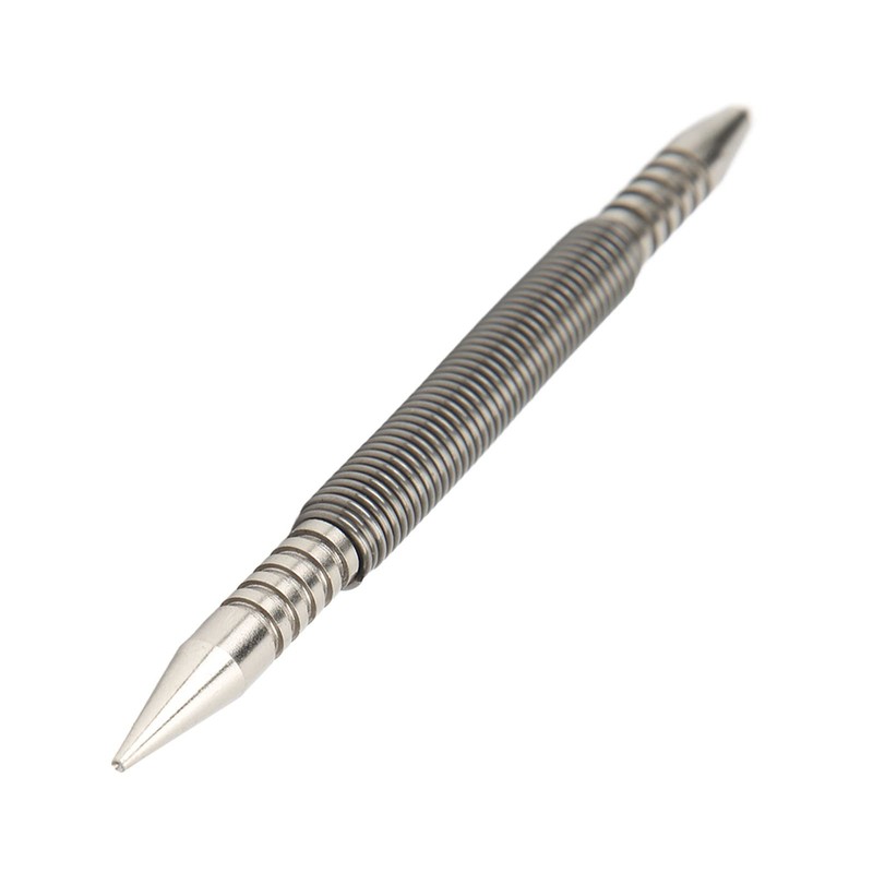 Punch Without Hammer, Center Punch with Double Head Made of
