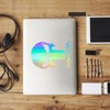 10 Sheets A4 Holographic Sticker Paper Printable Vinyl Quick Dry