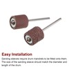 sourcing map 100pcs Sanding Drums 3/8 Inch Mini Sanding Sleeves