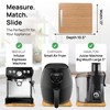 Ibyx Elegant Sliding Tray for Your Coffee Maker & Heavy