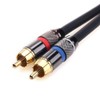 tisino 1/4 to RCA Cable, Quarter inch TRS to RCA