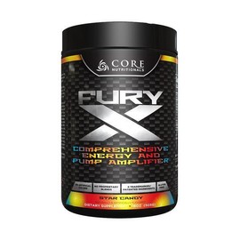 Core Nutritionals Core Fury X Preworkout Star Candy - Free Shipping *MILD CLUMP*