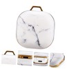 Gatuida 1pc Chic Marble Pattern Protective Headphone Case for Live