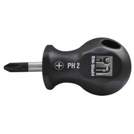 SW-Stahl 31609L Phillips Screwdriver I PH2 x 25 mm I Cross Screwdriver I Screwdriver Tool I Phillips Screwdriver PH Extra Short