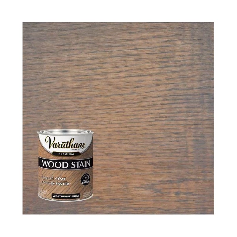 Varathane 1-Qt. Weathered Gray 3x Wood Stain