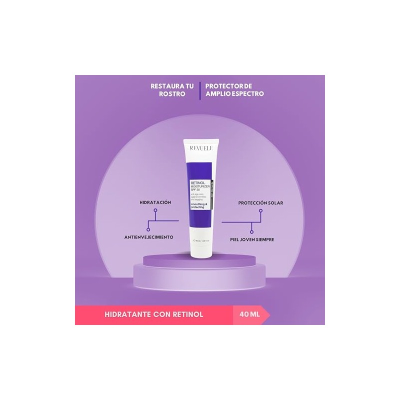 REVUELE SKIN ELEMENTS CREMA HIDRATANTE SPF 30 RETINOL 40ML