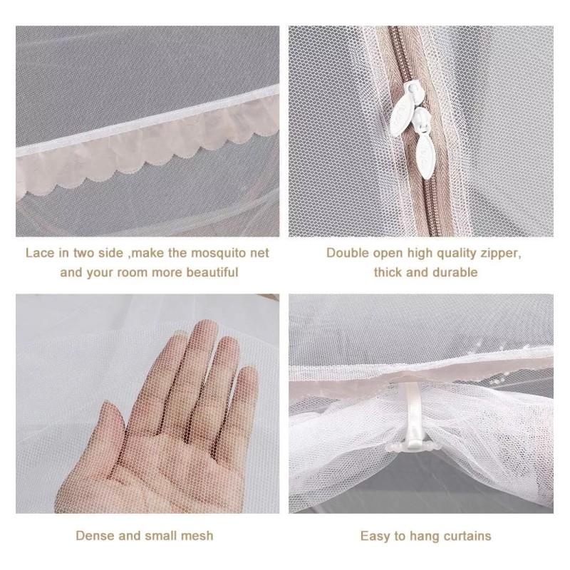 Pabellon mosquitero Mosquitero Transpirable Plegable De 200x155x150cm